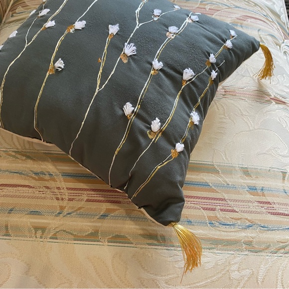 Handmade Embroidered Pillow - Picture 4 of 10